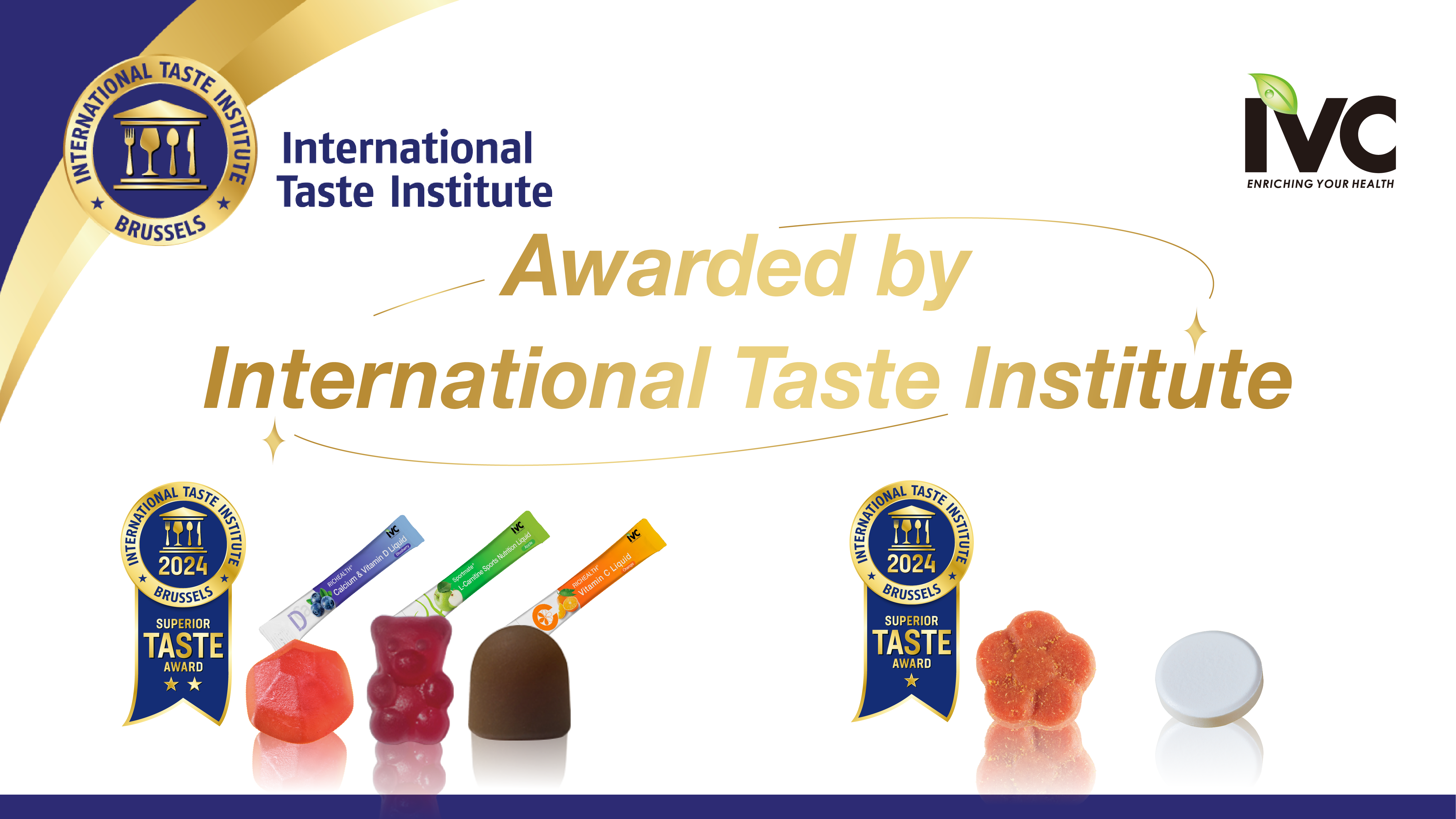 IVC’s Dedication to Taste Recognized with Eight Superior Taste Awards